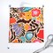Colorful Floral Modern Funky Maximalist Leaves Botanical Contemporary Playful Spring Summer Abstract Shapes Custom Printed Fabric by Spoonflower Various Fabrics by the Yard or Fat Quarter